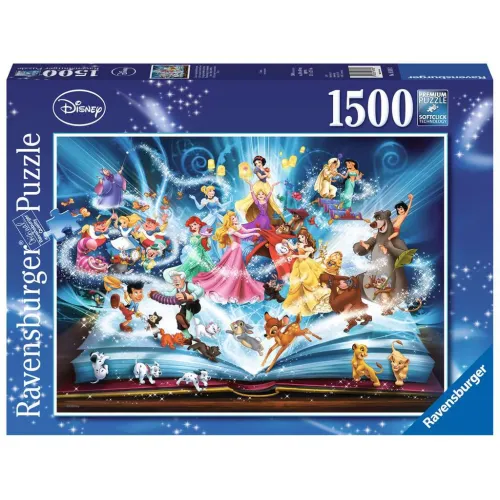 Ravensburger puzzel 1500 stukjes Disney’s magische sprookjesboek